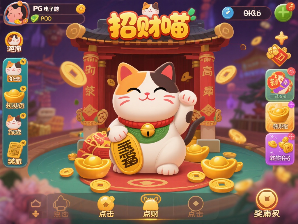 在众多电子游戏中，招财喵以其精美的画面和创新的玩法
