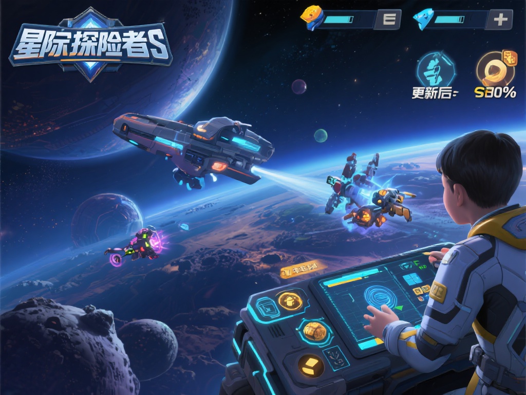 《星际探险者》：这款游戏以科幻题材为背景，融合了策