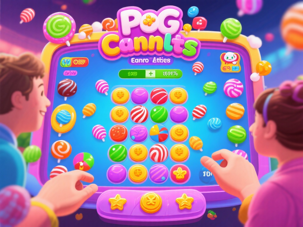 这款游戏以糖果为主题，色彩鲜艳，玩法轻松，适合各个
